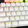 Tastatur-Tastenkappenset, HP HyperX Full Key Set Keycaps, weiß, kompatibel mit HyperX und den meisten mechanischen Tastaturen
