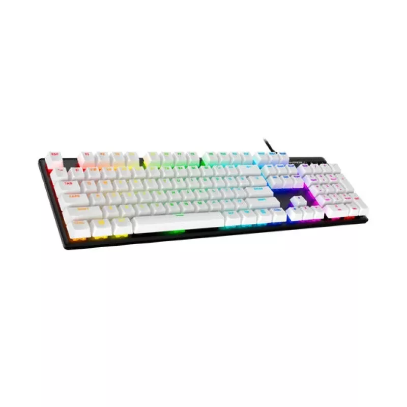 Tastatur-Tastenkappenset, HP HyperX Full Key Set Keycaps, weiß, kompatibel mit HyperX und den meisten mechanischen Tastaturen