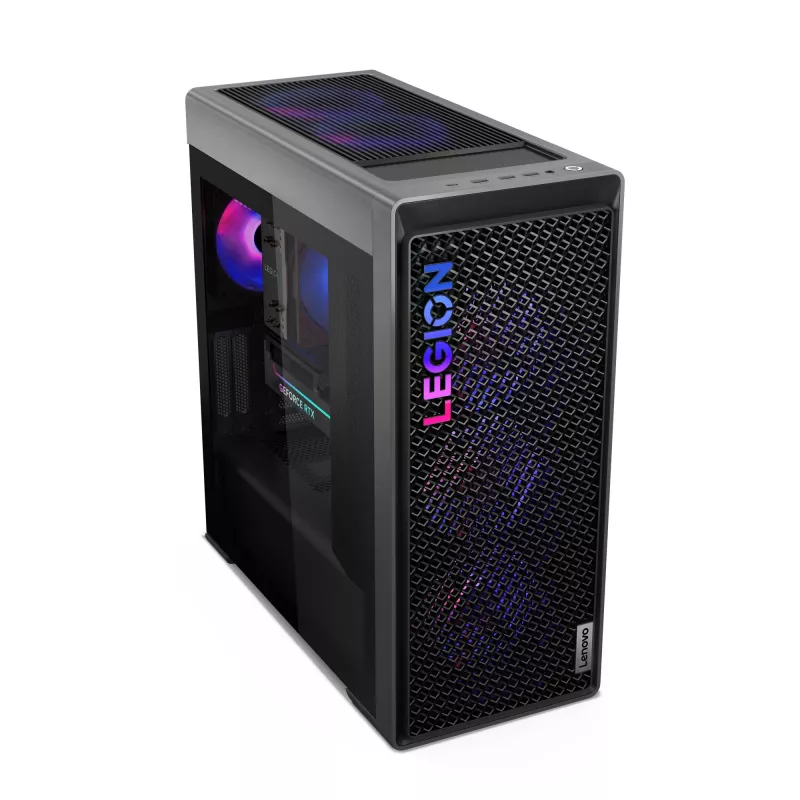 Lenovo Legion T7 34IAS10 Intel Core Ultra 7 265K 32 GB DDR5-SDRAM 1 TB SSD NVIDIA GeForce RTX 5070 Ti Windows 11 Home Tower PC Grau