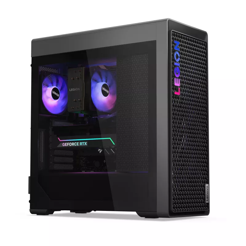 Lenovo Legion T7 34IAS10 Intel Core Ultra 7 265K 32 GB DDR5-SDRAM 1 TB SSD NVIDIA GeForce RTX 5070 Ti Windows 11 Home Tower PC Grau