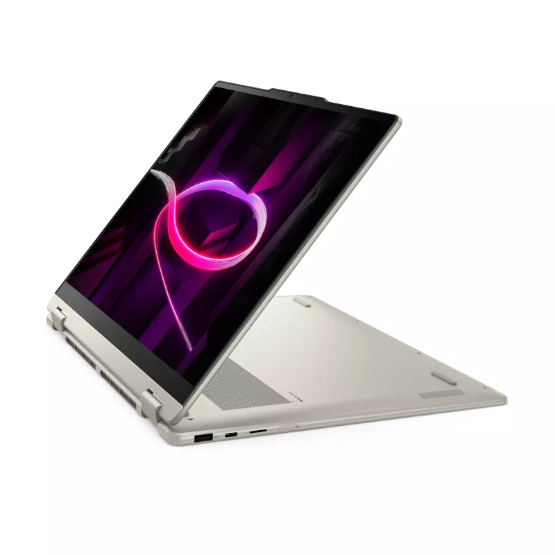 Lenovo Yoga 7 2-in-1 16AGP11 Copilot+ PC AMD Ryzen™ AI 7 445 Hybrid (2-in-1) 40,6 cm (16 Zoll) Touchscreen 2.8K 16 GB LPDDR5x-SDRAM 1 TB SSD Wi-Fi 7 (802.11be) Windows 11 Home Deutsch Seashell (Farbe)