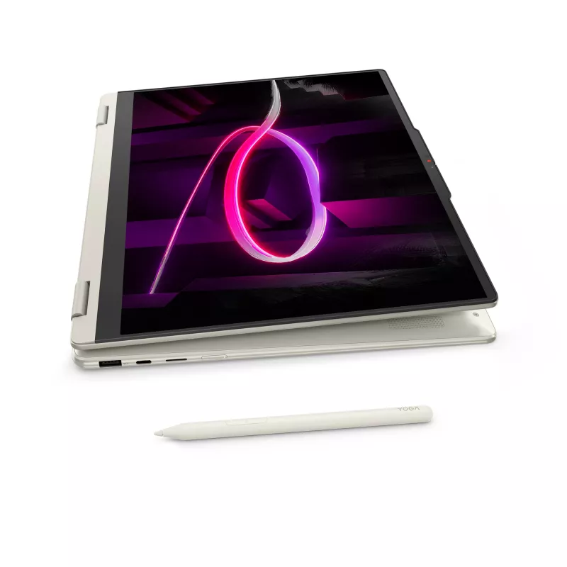 Lenovo Yoga 7 2-in-1 16AGP11 Copilot+ PC AMD Ryzen™ AI 7 445 Hybrid (2-in-1) 40,6 cm (16 Zoll) Touchscreen 2.8K 16 GB LPDDR5x-SDRAM 1 TB SSD Wi-Fi 7 (802.11be) Windows 11 Home Deutsch Seashell (Farbe)