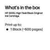 HP 303XL High Yield Schwarz Original Tintenpatrone