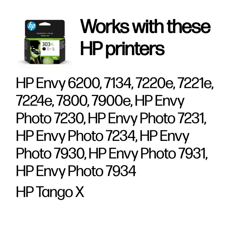 HP 303XL High Yield Schwarz Original Tintenpatrone