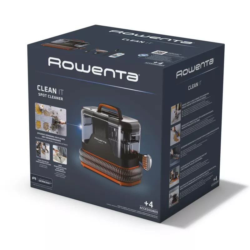 Rowenta Clean It IN5011F0 — Nass- und Trockensauger, beutellos, Wasserfiltration, 1,5 L, 400 W