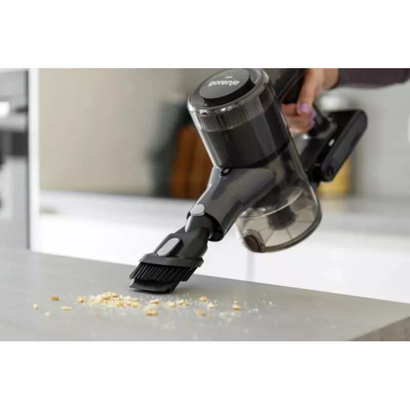 Gorenje SVC222480AA 2-in-1-Akkustaubsauger Batterie Trocken Beutellos 0,701 l 250 W Schwarz
