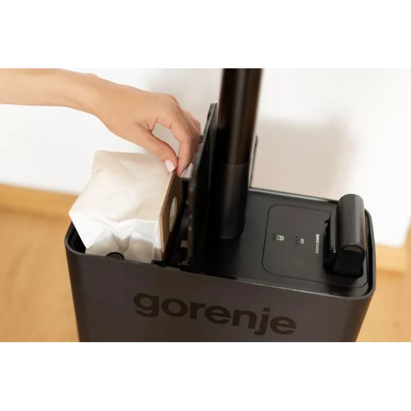 Gorenje SVC296749NEBL 2-in-1-Stielstaubsauger batteriebetrieben Trocken HEPA beutellos 0,6 l 550 W Anthrazit