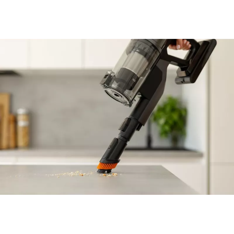 Gorenje SVC296749NEBL 2-in-1-Stielstaubsauger batteriebetrieben Trocken HEPA beutellos 0,6 l 550 W Anthrazit