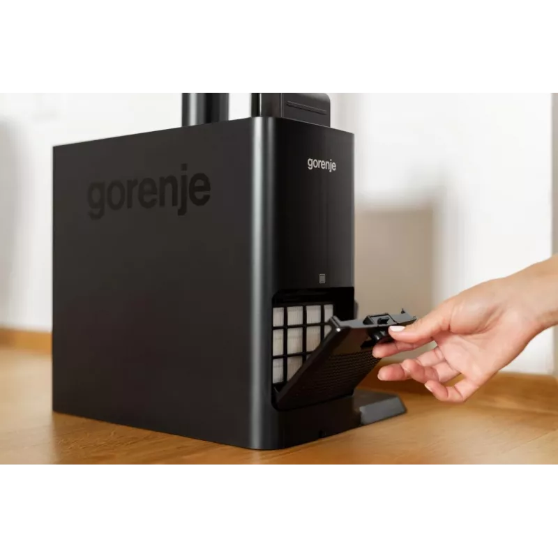 Gorenje SVC296749NEBL 2-in-1-Stielstaubsauger batteriebetrieben Trocken HEPA beutellos 0,6 l 550 W Anthrazit