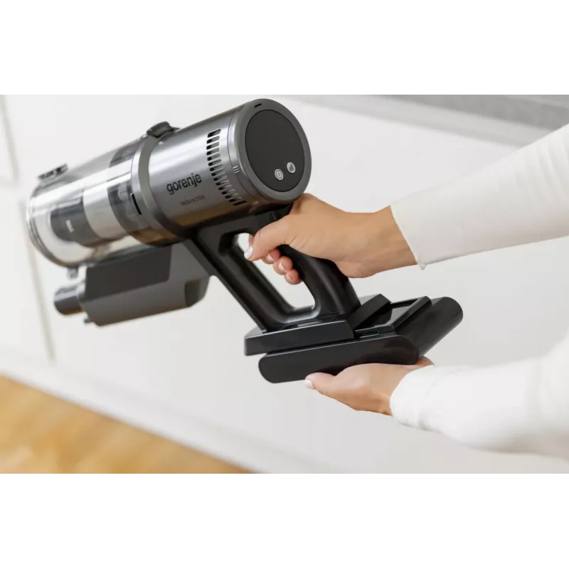 Gorenje SVC296449NMBL 2-in-1-Akku-Stabstaubsauger Batterie Trocken HEPA Beutellos 0,6 L 550 W Anthrazit