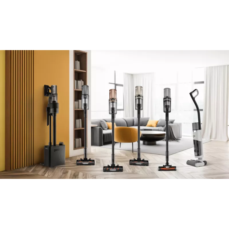 Gorenje SVC296449NMBL 2-in-1-Akku-Stabstaubsauger Batterie Trocken HEPA Beutellos 0,6 L 550 W Anthrazit