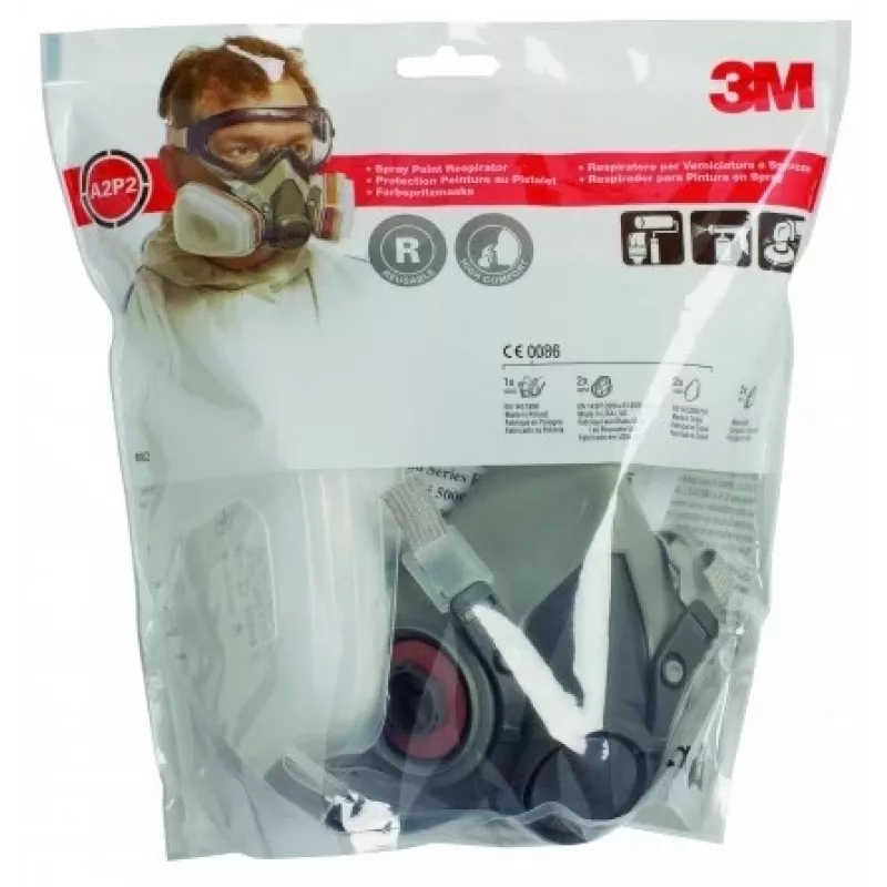 3M 6002C wiederverwendbares Atemschutzgerät