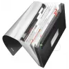 Leitz Erweiterbare Konzertina-Aktenmappe PP, A4, Polypropylen (PP), Schwarz, 250 Blatt, 80 g/m², 6 Fächer