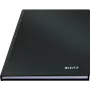 Leitz Notebook Solid Hardcover A5 Liniert 90 g 80 Blatt, Monochromatisch, Schwarz, A5, 80 Blatt, Glänzend, 80 g/m²
