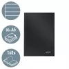 Leitz Notebook Solid Hardcover A5 Liniert 90 g 80 Blatt, Monochromatisch, Schwarz, A5, 80 Blatt, Glänzend, 80 g/m²