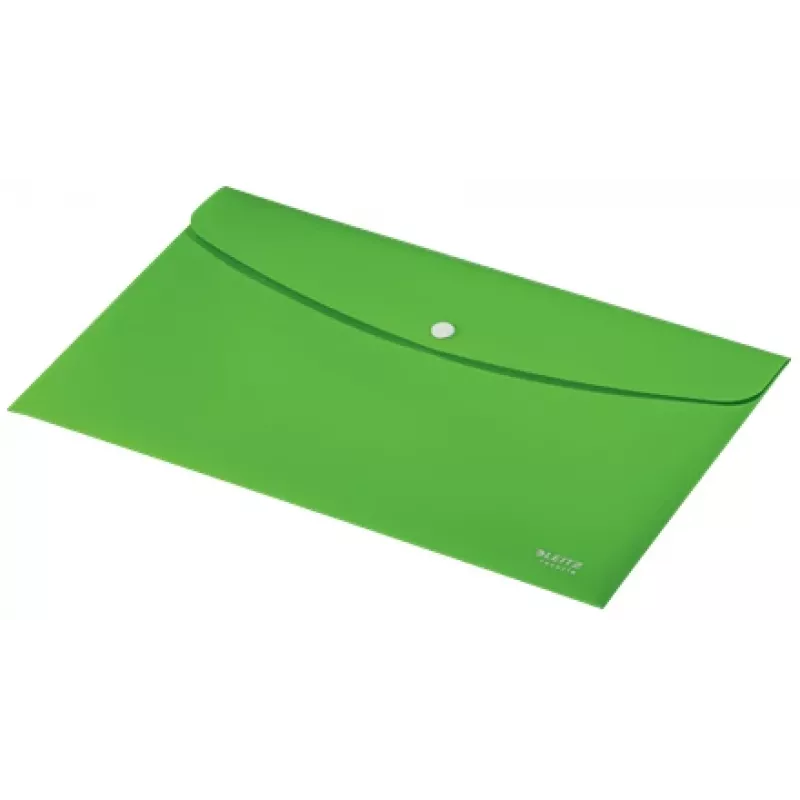 Leitz Recycle Dokumententasche, Einschlagmappe, A4, Polypropylen (PP), Grün, Querformat, 60 Blatt
