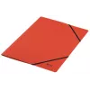 Leitz Recycle Kartonmappe mit Gummizügen, herkömmliche Mappe, A4, Karton, Rot, Quer-/Hochformat, 250 Blatt