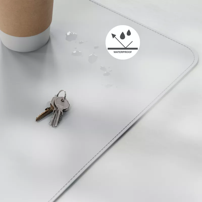 Leitz Large Desk Mat, Grau, Polyvinylchlorid (PVC), 400 mm, 800 mm, 2 mm, 350 g