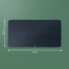 Leitz Large Felt Desk Mat, Dark Grau, Felt, 360 mm, 700 mm, 3 mm, 400 g