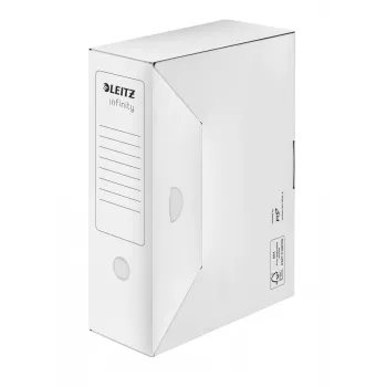 Leitz Archiving Box Infinity FSC® 100 mm, Weiß, A4, 160 g, 100 x 330 x 255 mm