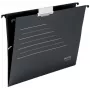 Leitz Alpha® Recycle Karton-Hängemappe, A4, Schwarz, Karton, 80 g/m², 150 Blatt, 348 mm