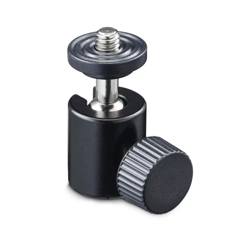 Stativ-Kugelkopf HAMA 00005000, 1/4 Zoll Gewinde, 38 mm Höhe, Schwarz