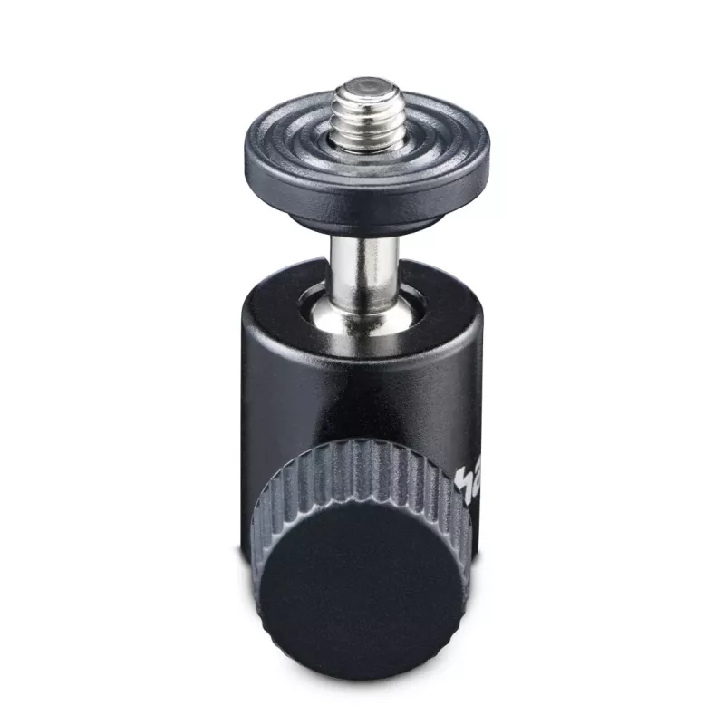 Stativ-Kugelkopf HAMA 00005000, 1/4 Zoll Gewinde, 38 mm Höhe, Schwarz