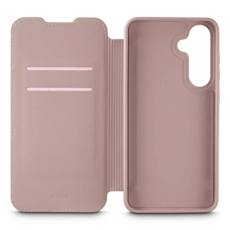 Folio Case Hama Fantastic Feel Galaxy A56 5G 17 cm 2 Kartenfächer Nude