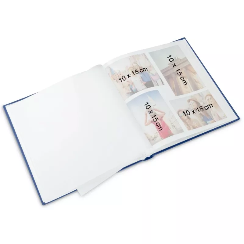 Hama Catania Fotoalbum Grau 60 Blatt Klebebindung