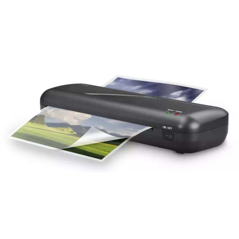 Hot Laminator HAMA 00050573 — max lamination width 230 mm, preheat 3 min, Schwarz
