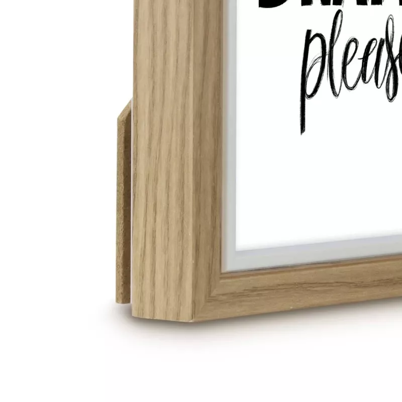 Einzelbilderrahmen HAMA Aura — Eichenholz, passend für 150 x 200 mm Bild, FSC-zertifiziert