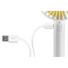 Unold Breezy 86610 Handventilator, weiß/gelb