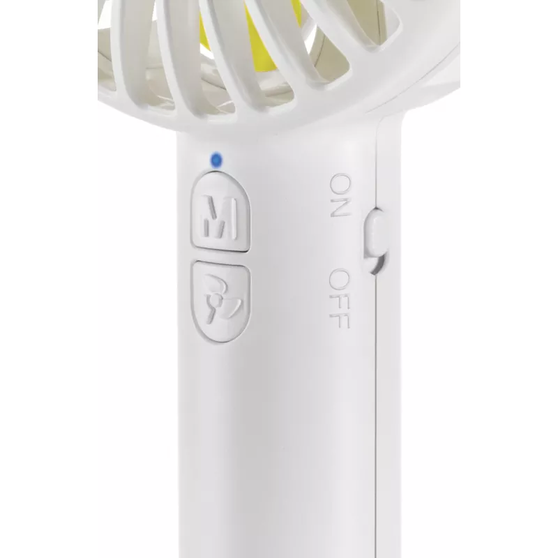 Unold Breezy 86610 Handventilator, weiß/gelb