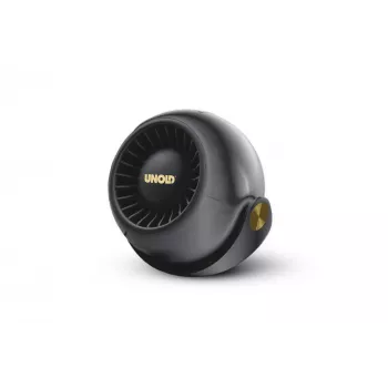 Unold Breezy Bowl 86675 kompakter persönlicher Ventilator, schwarz