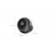 Unold Breezy Bowl 86675 kompakter persönlicher Ventilator, schwarz