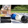 Unold Breezy Bowl 86675 kompakter persönlicher Ventilator, schwarz