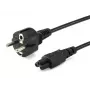 Equip High Quality Netzkabel, C5 auf Schuko, 3,0m, 3 m, C5-Kupplung, CEE7/7, H05VV-F3G, 250 V, 2,5 A
