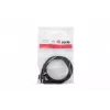 Equip High Quality Netzkabel, C5 auf Schuko, 3,0m, 3 m, C5-Kupplung, CEE7/7, H05VV-F3G, 250 V, 2,5 A