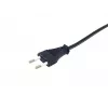 Equip High Quality Netzkabel, C7 auf 2-pol Euro, 3,0 m, 3 m, 2-pol, C7-Kupplung, H03VVH2-F, 250 V, 2,5 A