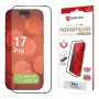 Displayschutz e.v.i. Displex iPhone 17 Pro Premium mit Montagehilfe – kratzfest, transparent/schwarz