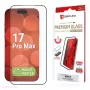 Displayschutzfolie e.v.i. Displex Premium für iPhone 17 Pro Max mit Mount Master (kratz- und schmutzabweisend, transparent/schwarz)
