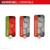 Bildschirmschutz und Hülle e.v.i. Displex für Apple iPhone 17, gehärtetes Glas, transparent, trockene Anwendung, kratzfest