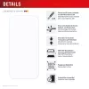 Displayschutz + Hülle e.v.i. für Apple iPhone 17 Pro – Gehärtetes Glas, Transparent, Kratz- und stoßfest