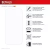 Displayschutzfolie und Hülle e.v.i. Displex für Apple iPhone 16e/17e, gehärtetes Glas, transparent, kratzfest