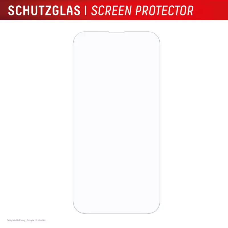 Displex (10H) Panzerglas-Schutzfolie e.v.i. für Apple iPhone 16e/17e — kratz-, schmutz- und stoßfest, transparent