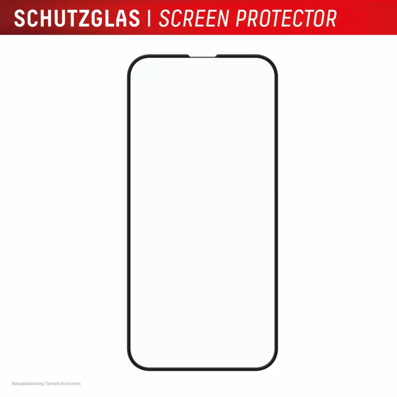 Displex Premium Schutzglas aus gehärtetem Glas (Full Abdeckung, 10H) für Apple iPhone 16e/17e