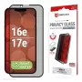 Privacy Panzerglas Displayschutz e.v.i. Displex (10H) für Apple iPhone 16e/17e mit Sichtschutzfilter, stoß- und kratzfest