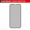 Privacy Panzerglas Displayschutz e.v.i. Displex (10H) für Apple iPhone 16e/17e mit Sichtschutzfilter, stoß- und kratzfest