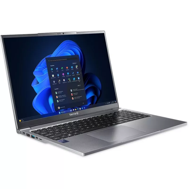 TERRA MOBILE 1671 Intel Core Ultra 5 125U Laptop 40,6 cm (16 Zoll) WQXGA 16 GB DDR5-SDRAM 500 GB SSD Wi-Fi 6E (802.11ax) Windows 11 Pro Grau