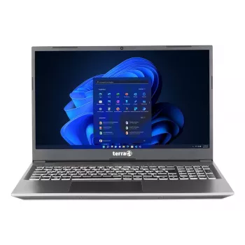 TERRA MOBILE 1500P AMD Ryzen™ 5 7430U Laptop 39,6 cm (15,6 Zoll) Full HD 16 GB DDR4-SDRAM 500 GB SSD Wi-Fi 6E (802.11ax) Windows 11 Pro Niederländisch, US-Englisch Silber